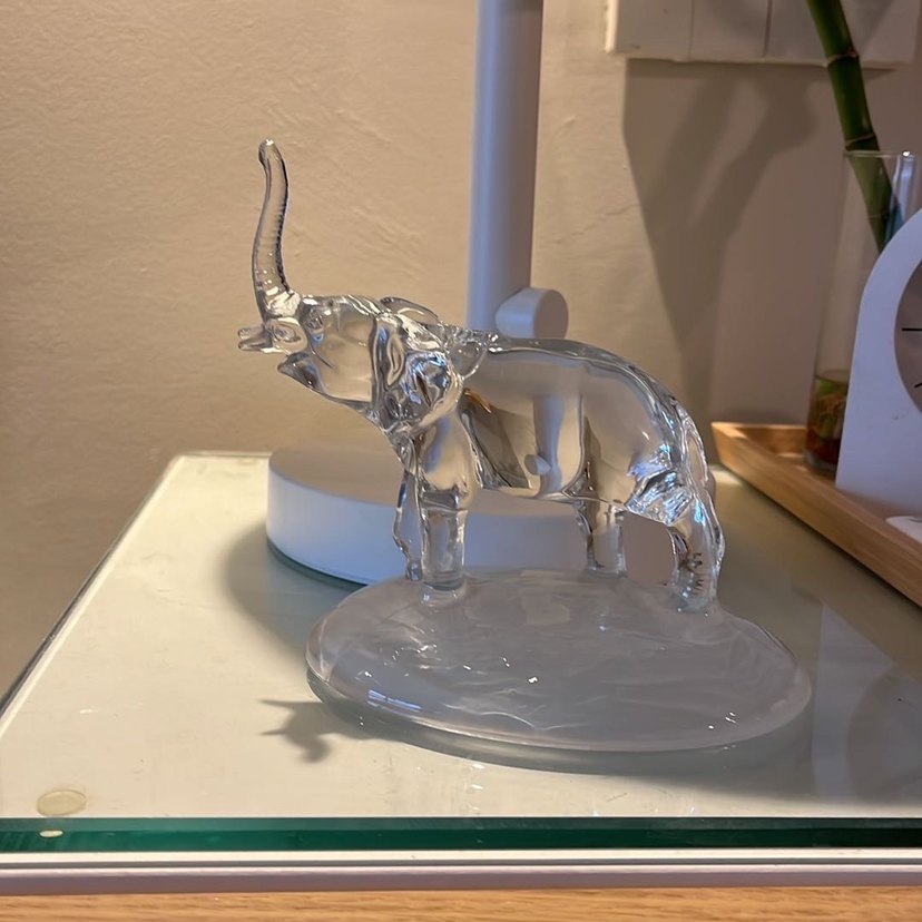 Pkşristal   Fil Figürü biblo - Görsel 4