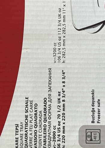 Paşabahçe  2 adet fırın Kabı ve Kek Kalıb - Görsel 4