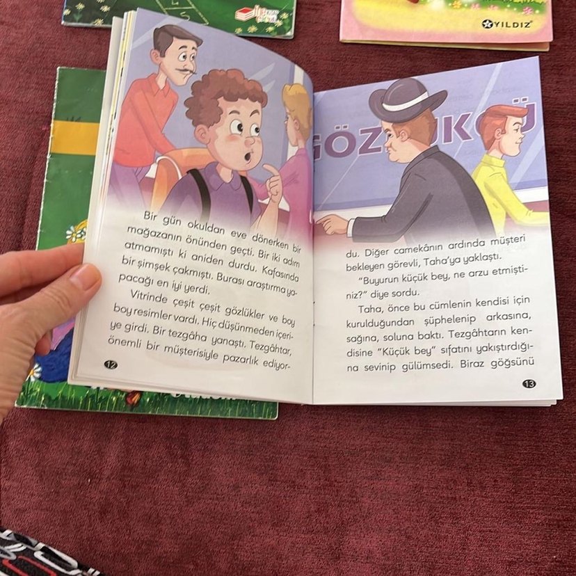 Çocuk Kitapları Seti: Kırmızı Uçurtma ve Diğerleri - Görsel 3