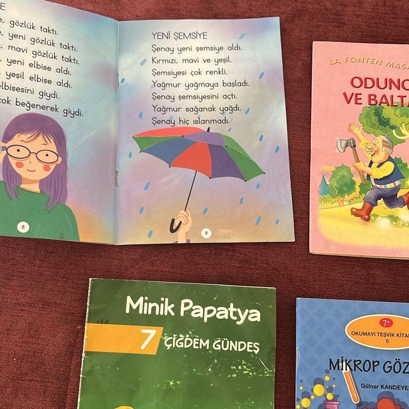 Çocuk Kitapları Seti: Kırmızı Uçurtma ve Diğerleri - Görsel 4