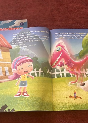 Çocuklar için Dinozor ve Gergedan Kitapları - Görsel 4