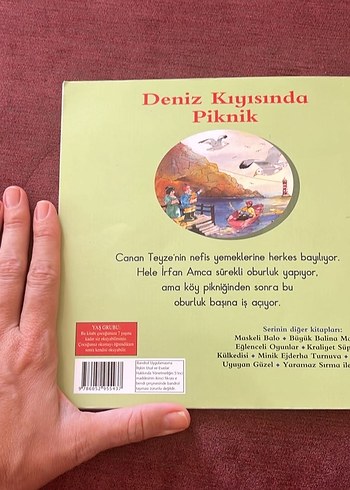 Deniz Kıyısında Piknik Çocuk Kitabı - Görsel 4