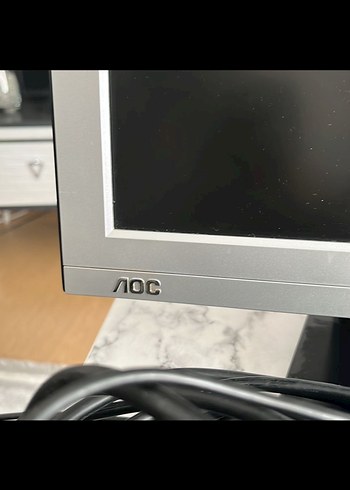 Gri Monitör ve Klavye Seti - Görsel 2