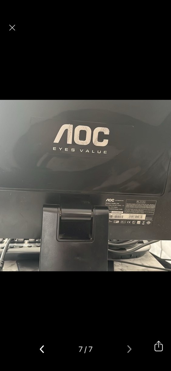 Gri Monitör ve Klavye Seti - Görsel 5