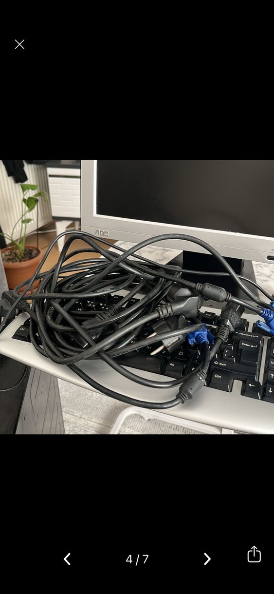 Gri Monitör ve Klavye Seti - Görsel 4