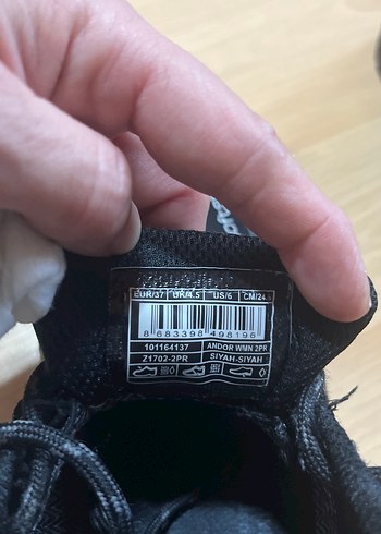 Siyah Erkek Günlük Bağcıklı Spor Ayakkabı - Görsel 4