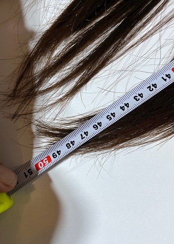 Gerçek cıt çıt yarım ay saç - Görsel 7