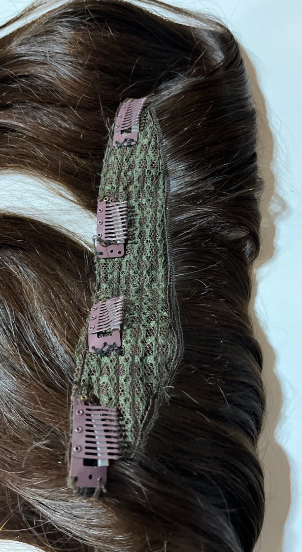 Gerçek cıt çıt yarım ay saç - Görsel 5