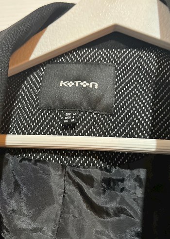 Gri Midi Kadın Blazer Ceket - Görsel 2