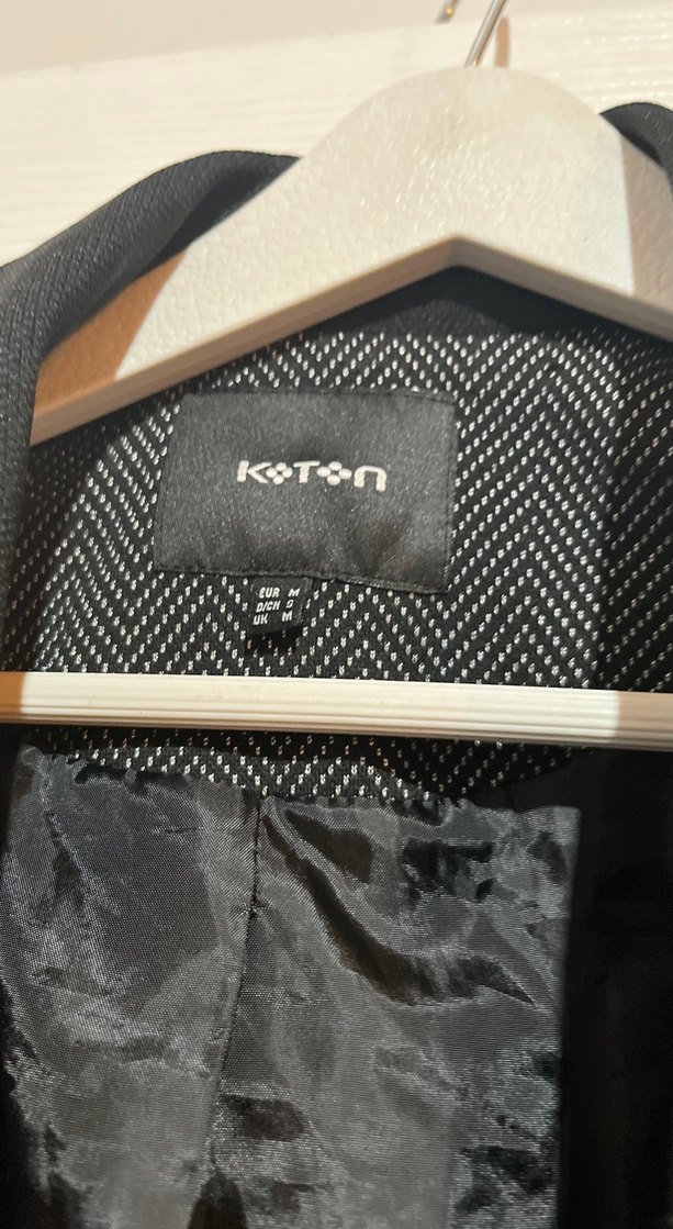 Gri Midi Kadın Blazer Ceket - Görsel 2