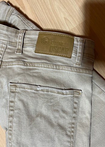 Bej Regular Fit Erkek Kot Pantolon - Görsel 6