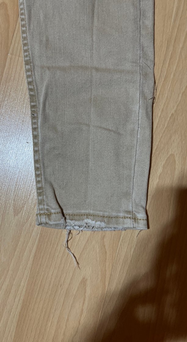 Bej Regular Fit Erkek Kot Pantolon - Görsel 2