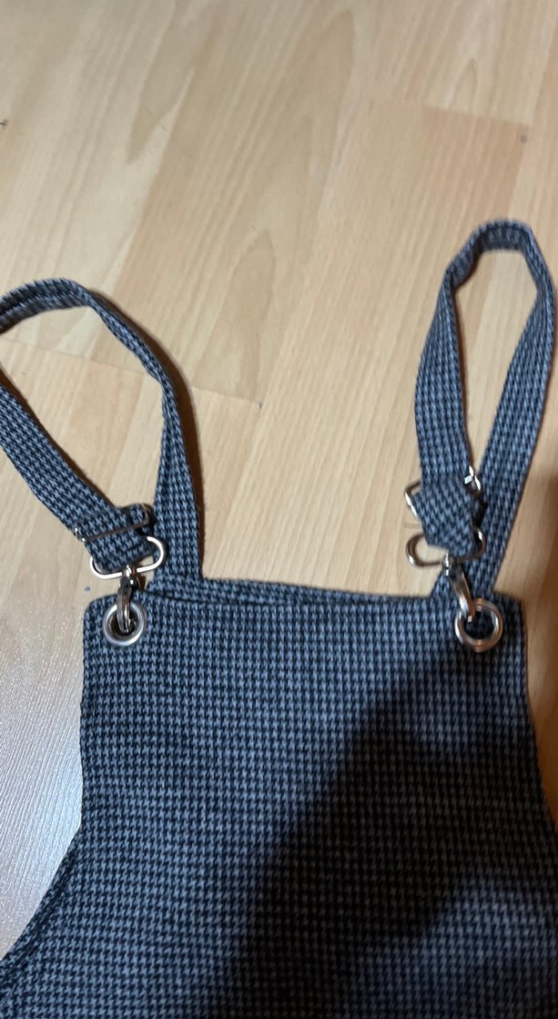 Ayarlanabilir Askılı Gri mutfak önlüğü - Görsel 3