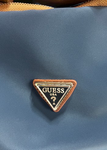 Mavi Parlak Kadın El Çantası - Görsel 6