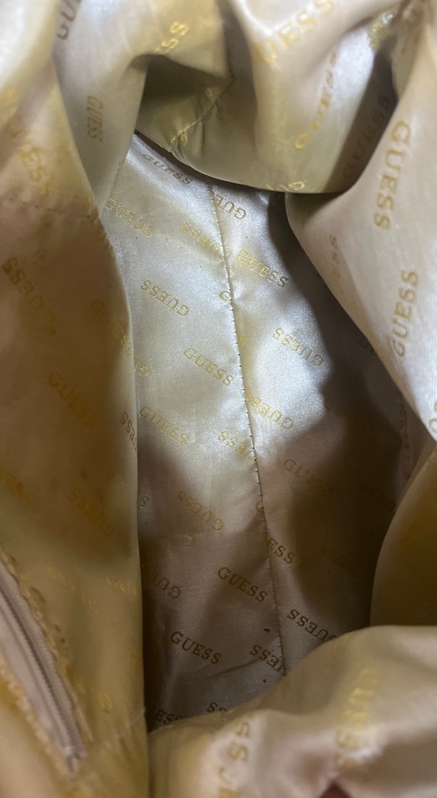 Mavi Parlak Kadın El Çantası - Görsel 3