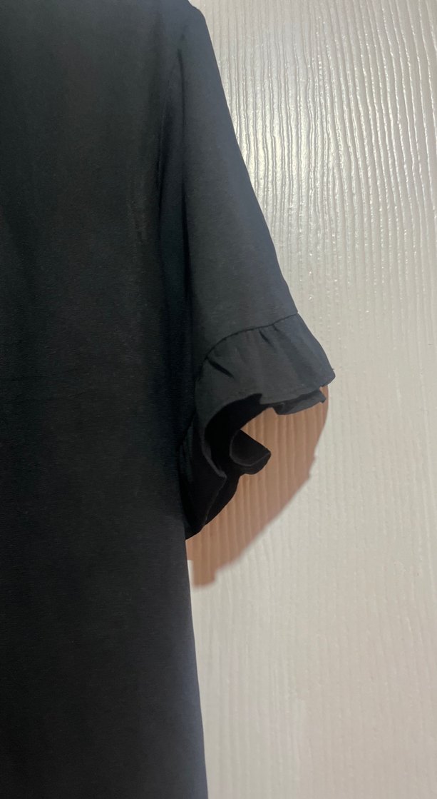 Siyah Düğmeli Kadın Gömlek - Görsel 2