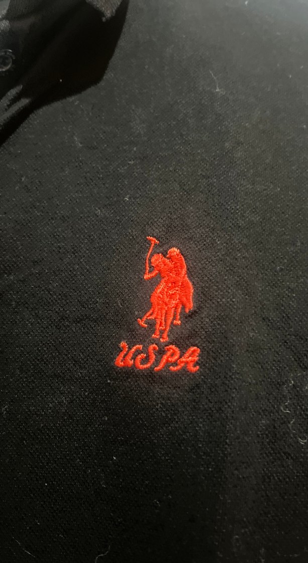 Kadın  için Siyah Polo Tişört - Görsel 2