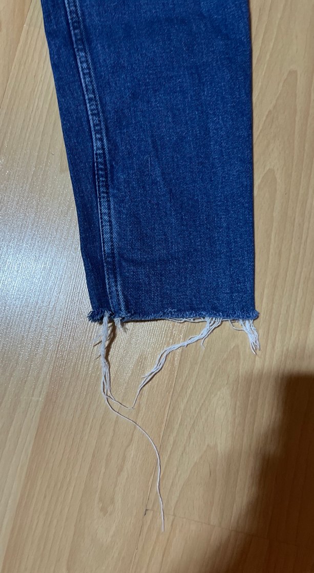 Kadın Lacivert Midi Kot Pantolon - Görsel 2