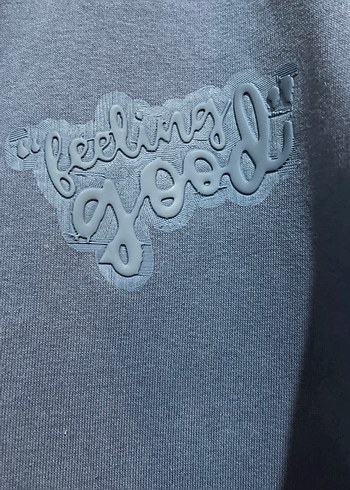 Erkek Lacivert Fermuarlı Sweatshirt - Görsel 6