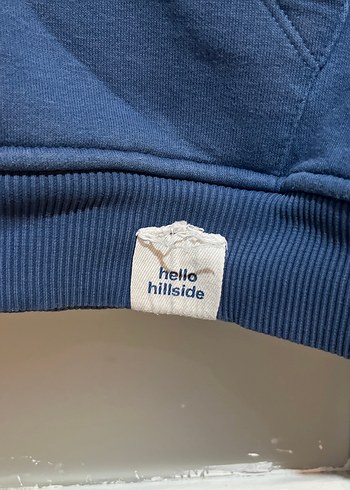 Erkek Lacivert Fermuarlı Sweatshirt - Görsel 3