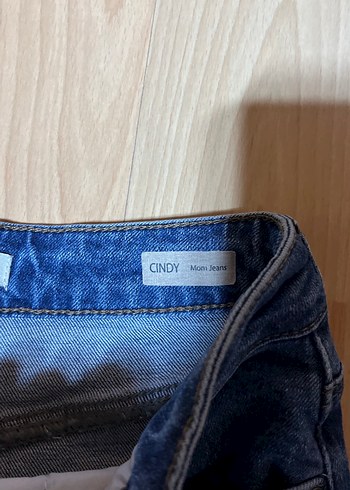 Kadın Lacivert Regular Fit Midi Denim Pantolon - Görsel 5