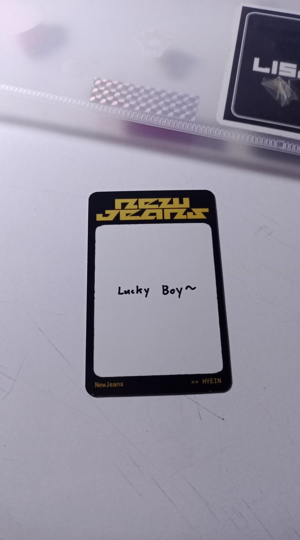 HYEİN ORJİNAL FOTOKART NEW JEANS HOW SWEET - Görsel 2