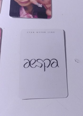 AESPA TIRNAK FANMADE PC SET - Görsel 6