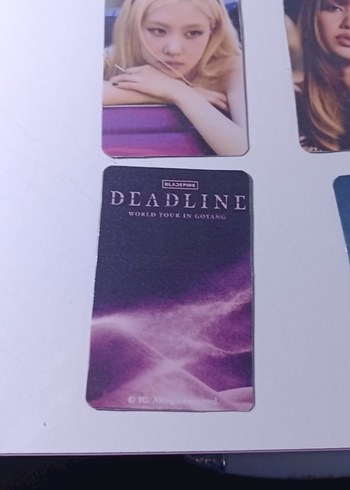 BLACKPİNK DEADLİNE FAN MADDE PC SET - Görsel 6
