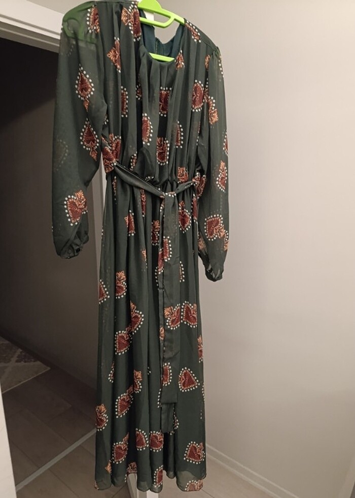 Şifon elbise - Görsel 2