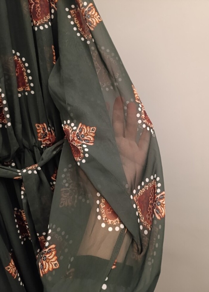 Şifon elbise - Görsel 3