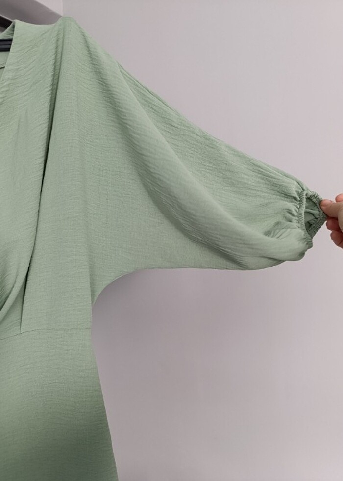 Su yeşili elbise - Görsel 3