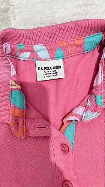 Kız çocuk Polo yaka tişört