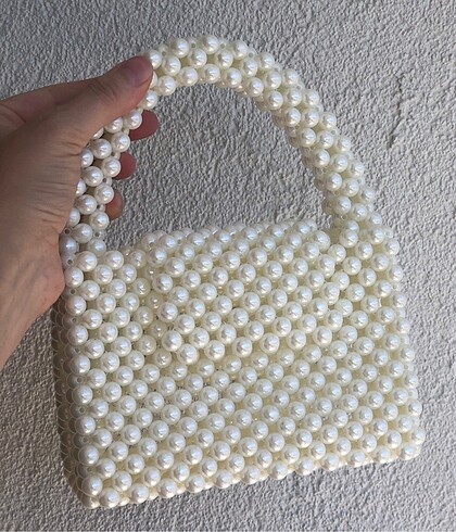 Diğer El yapımı inci çanta