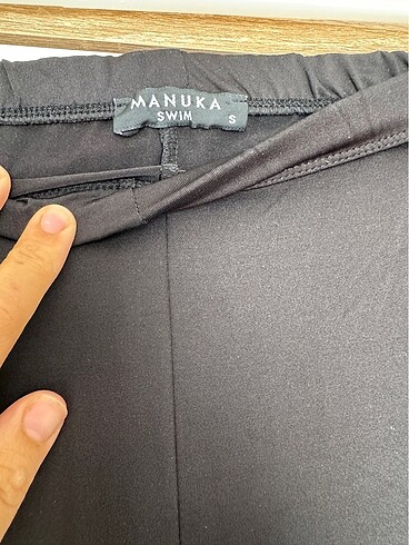 s Beden Manuka siyah mayo pantolon