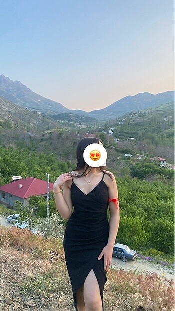36 Beden Simli elbise