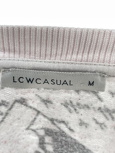 m Beden beyaz Renk LC Waikiki Sweatshirt %70 İndirimli.