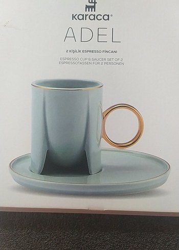 Karaca Adel 2 Kişilik Espresso Fincan Takımı