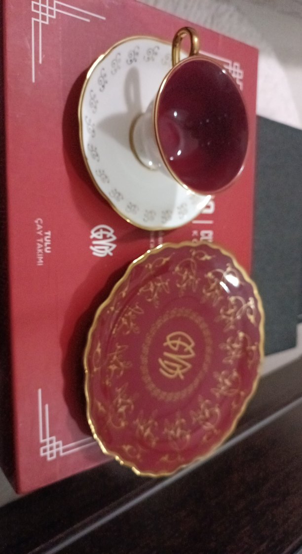 Karaca Cumhuriyet yüzyılı koleksiyonu tulu 2 kişilik çay takımı - Görsel 3