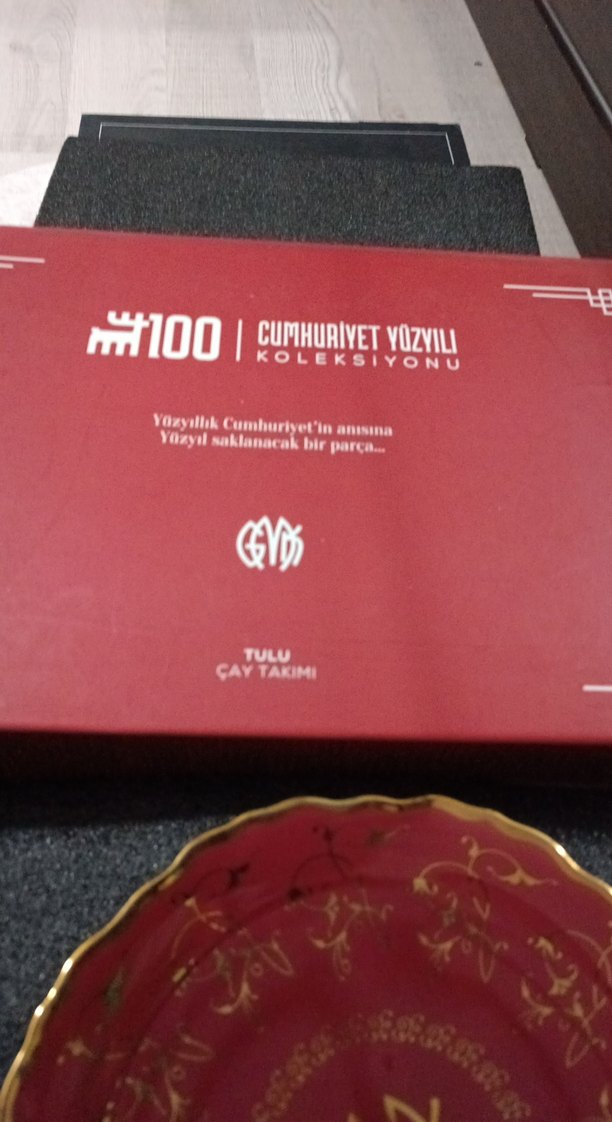 Karaca Cumhuriyet yüzyılı koleksiyonu tulu 2 kişilik çay takımı - Görsel 4