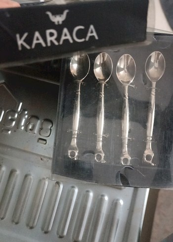 Karaca Dekoratif Metal Çay Kaşıkları Seti 8 adet - Görsel 2