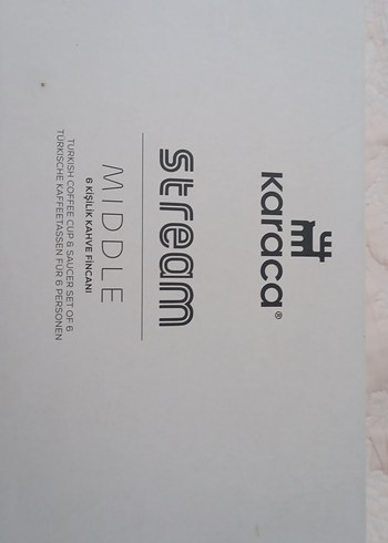 Karaca Stream mıddle 6 kşlk fincan takımı - Görsel 4