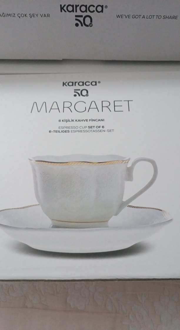 Karaca Margaret fincan takımı 6 kşlkı - Görsel 3