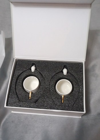 Karaca Kuğu 2'li Beyaz Espresso Fincan Seti - Görsel 4