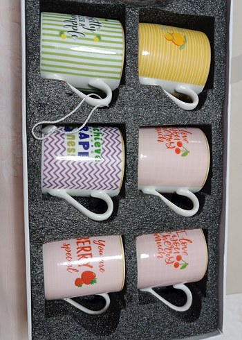 Karaca fruıtee 6 kişilik Kahve Fincan Takımı - Görsel 3