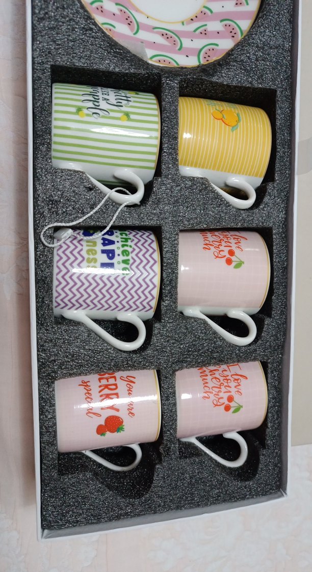 Karaca fruıtee 6 kişilik Kahve Fincan Takımı - Görsel 3