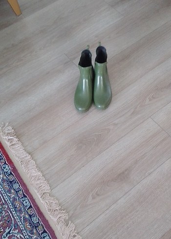 Kadın Yeşil Stiletto Topuklu Bot - Görsel 2