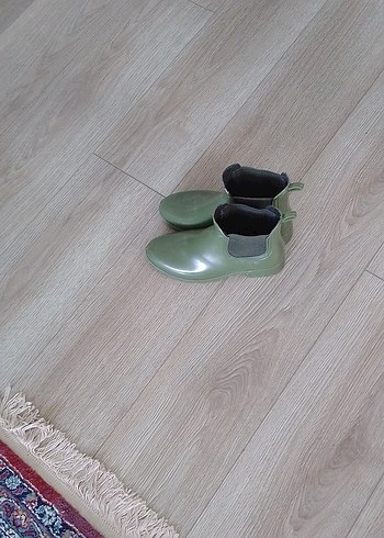 Kadın Yeşil Stiletto Topuklu Bot - Görsel 6