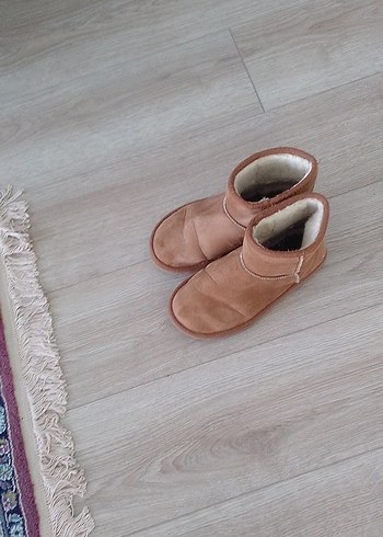 Bej Süet Kadın Günlük Düz Tabanlı Bot - Görsel 2