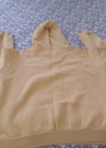 Kadın Kahverengi Kapüşonlu Sweatshirt - Görsel 6