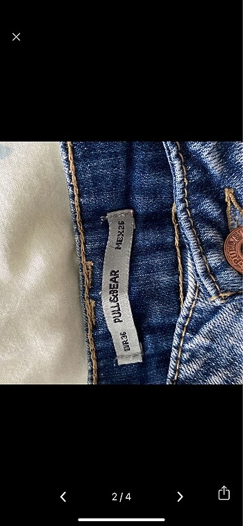Pull and Bear Mini şort